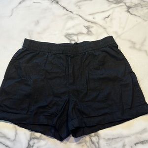 Old navy high rise adjustable shorts black never worn